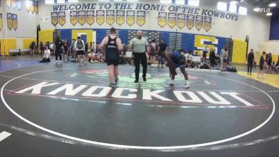 285 lbs Round 3 (8 Team) - Roderick Jones, Wellington vs Leroy Thomas, Black Hive