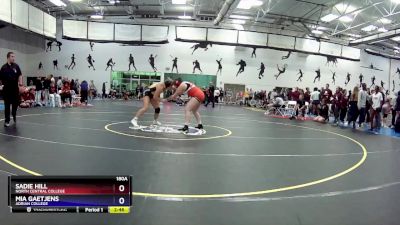 180A Champ. Round 2 - Sadie Hill, North Central College vs Mia Gaetjens, Adrian College