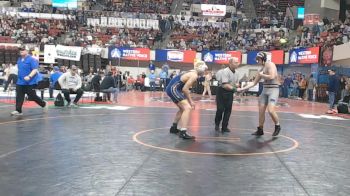 A - 190 lbs Champ. Round 1 - Brysen Miller, Libby / Troy vs Lane Drga, Custer Co. (Miles City)