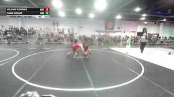 120 lbs Consi Of 16 #2 - William Robbins, Ocrtc vs Dane Konno, Juggernaut WC
