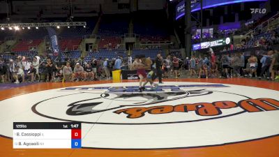 126 lbs Semis - Bruno Cassioppi, IL vs Brenden Jorden Agcaoili, NV