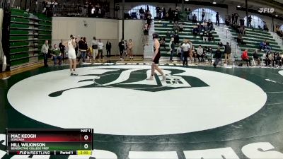 126 lbs Cons. Round 4 - Hill Wilkinson, Benedictine College Prep vs Mac Keogh, Gonzaga