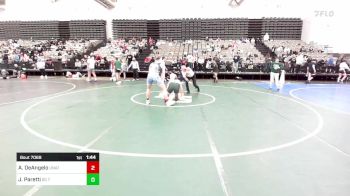 172-H lbs Quarterfinal - Anthony DeAngelo, Unattached vs Joseph Paretti, DC Trained