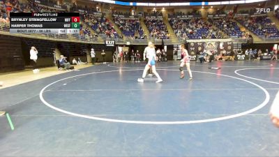 96 lbs Consy 2 - Brynley Stringfellow, Mifflin County vs Harper Thomas, West Allegheny