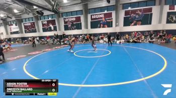 157 lbs Quarterfinal - Ashon Foster, Finesse Wrestling Club vs Drezdyn Ballard, MAAC Wrestling