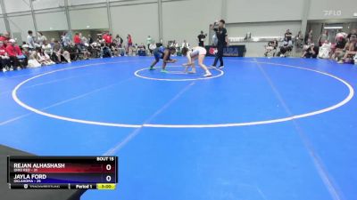 140 lbs Placement Matches (8 Team) - Rejan Alhashash, Ohio Red vs Jayla Ford, Oklahoma