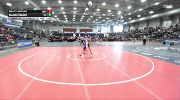 138 lbs Round 3 (3 Team) - Brady Kitchen, Shoreham Wading River HS vs Mason Starke, Peru Sr HS