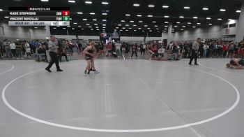 106 lbs Cons. Sub-rd Of 64 - Vincent Nikollaj, Florida vs Kade Stephens, Club Madison Wrestling