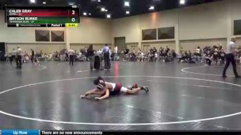 100 lbs Finals (2 Team) - Bryson Burke, Tennessee Blue vs Caleb Gray, AYWO