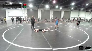 122 lbs 3rd Place - Kane Garcia, Southwest Stallions WC vs Kaidence Lobehan Cormier, Team Aggression
