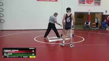 150 lbs Round 1 - Eli Jacks, Graham vs Carson Thomas, Cinncinati LaSalle