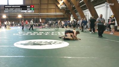 170 lbs Quarterfinal - Andrew Meadows, Mount Airy Hs vs Karl Josef Ludwig Ii, Gnwc/cox Hs