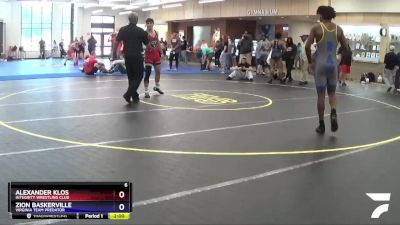 182 lbs Cons. Round 2 - Alexander Klos, Integrity Wrestling Club vs Zion Baskerville, Virginia Team Predator