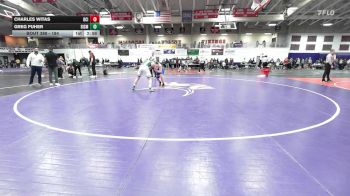 184 lbs Cons. Round 2 - Charles Witas, Briar Cliff (Iowa) vs Greg Fuher, Bismarck State College