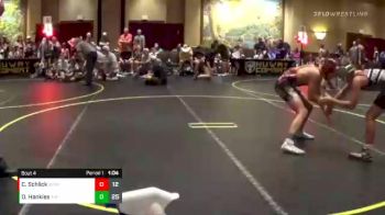 125 lbs Round 2 (4 Team) - Caleb Schlick, SEMO Indians vs Daire Hankies, The Untouchables Purple