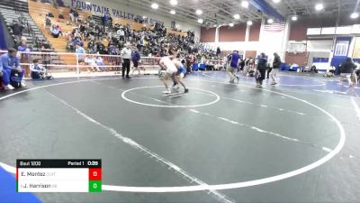 138 lbs Cons. Round 6 - Jack Harrison, Rancho Bernardo vs Elijah Montez, Central Catholic