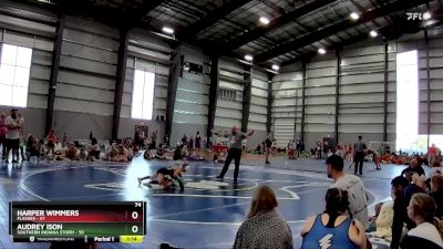 74 lbs Semis & 1st Wrestleback (8 Team) - Audrey Ison, Southern Indiana Storm vs Harper Wimmers, Flashes