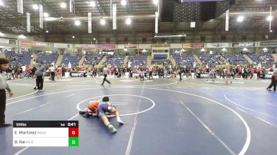 126 lbs Consi Of 16 #2 - Elijah Martinez, Mead vs Binaya Rai, BV Bison