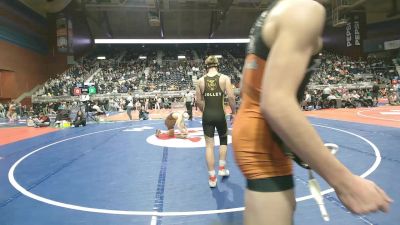 2A-165 lbs Quarterfinal - Triffen Jolley, Rocky Mountain vs Baron Grubbs, Lingle-Ft. Laramie/Southeast