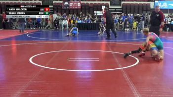 74/81 Semifinal - Nash Walcker, Un-attached vs Elijah Jensen, Mat Demon Wrestling Club