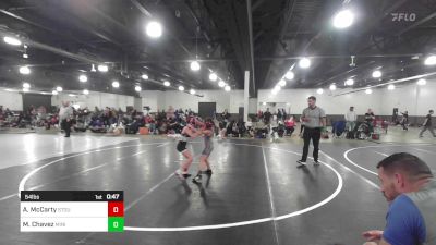 54 lbs Rr Rnd 5 - Adeline McCarty, Stout Wr Acd vs MIla Chavez, Mini Avengers