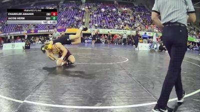 165 lbs Round 5 (6 Team) - Jacob Herm, South Dakota State vs Chandler Amaker, Central Michigan