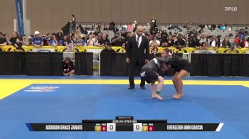 EVERLEIGH ANN GARCIA vs ADDISON GRACE ZARATE 2025 Jiu-Jitsu CON