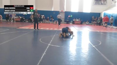 157 lbs Champ. Round 2 - Brady Little, Howell vs Shea Morris, NY Military Academy