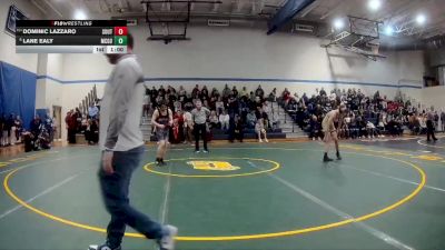 127 lbs Consy 1 - Dominic Lazzaro, South Side vs Lane Ealy, McGuffey