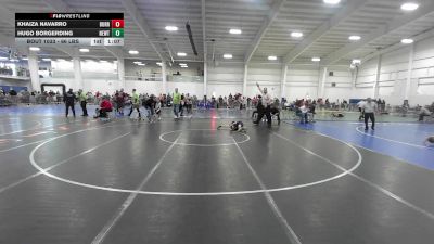 66 lbs Round Of 32 - Khaiza Navarro, Burrillville Lightning vs Hugo Borgerding, Newtown