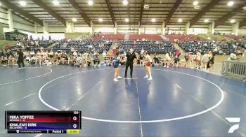 120 lbs Semis (4 Team) - MIKA YOFFEE, Nevada 1 vs Khaleah Kirk, Oklahoma