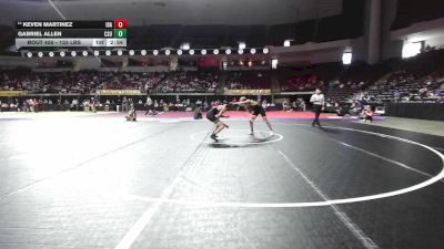 133 lbs Consi Of 32 #2 - Keven Martinez, Idaho vs Gabriel Allen, Colorado State
