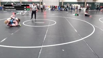 144 lbs Champ. Round 2 - Cade Picone, Eaglecrest Wrestling Club vs Hayden Roush, The Best Wrestler
