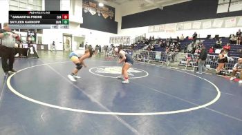 170 lbs Champ. Round 1 - Samantha Freire, Chaparral vs Skyleen Karnopp, San Pasqual