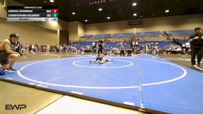 50 lbs Rr Rnd 1 - Joshua Shurman, Rogue Warrior Wrestling vs Christopher Mcgrew, Greenwood Wrestling Academy