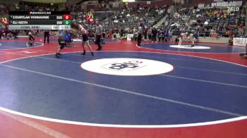 4A 138 lbs Cons. Semi - Eli Keith, GRAVETTE HIGH SCHOOL vs Courtlan Vonnahme, Subiaco Academy