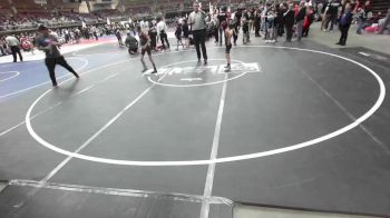 65 lbs Quarterfinal - Zion Enciso, Casper WC vs Karsyn Floyd, Dragon Wrestling Club