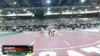 150 lbs Cons. Round 1 - Luke Kessler, San Clemente vs Masin Sanchez, Caldera