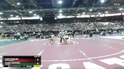 150 lbs Cons. Round 1 - Luke Kessler, San Clemente vs Masin Sanchez, Caldera