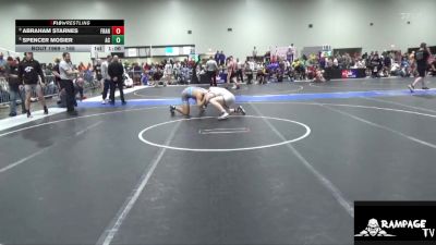 165 lbs Semifinal - Abraham Starnes, WTC vs Spencer Mosier, Ark City