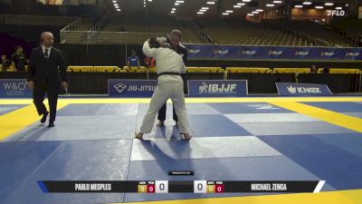 Michael Zenga vs Pablo Mesples 2026 Pan Jiu Jitsu IBJJF Championship