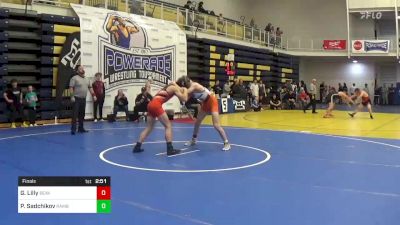 145 lbs Final - Gabe Lilly, Beaver Falls vs Peter Sadchikov, Rambler WC