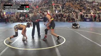124 lbs Cons. Round 2 - Joseph Johnson NE2, St.clairsville vs Luke Frische NW1, CLY2