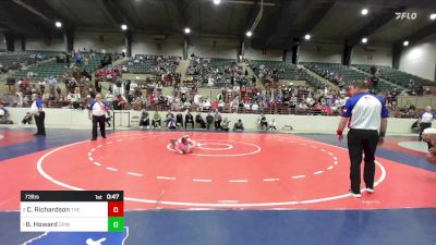 73 lbs Final - Charleigh Richardson, The Storm Wrestling Center vs Boone Howard, Grindhouse Wrestling