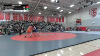 285 lbs Semifinal - Travis Gill, Cedaredge vs Xander Rose, Legend