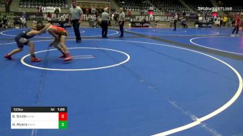 100 lbs Prelims - Benjamin Smith, Warhawks vs Hunter Myers, ERC4 Takedown Tribe