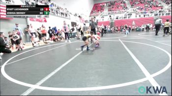 52 lbs Round Of 32 - Ryatt Luchsinger, Lexington Wrestling Club vs Joshua Behney, OKC Saints Wrestling