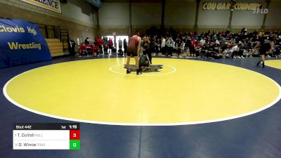 160 lbs Round Of 16 - Tripp DuVall, Holly (CO) vs Dj Wince, Ponderosa (CO)