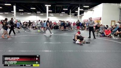 92 lbs Placement (4 Team) - Kai Parsons, Rough House vs Arian Jackson, Quest Wrestling