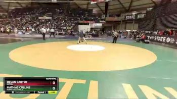 4A 152 lbs Semifinal - Devan Carter, Bethel vs Mathias Collins, Kennedy Catholic